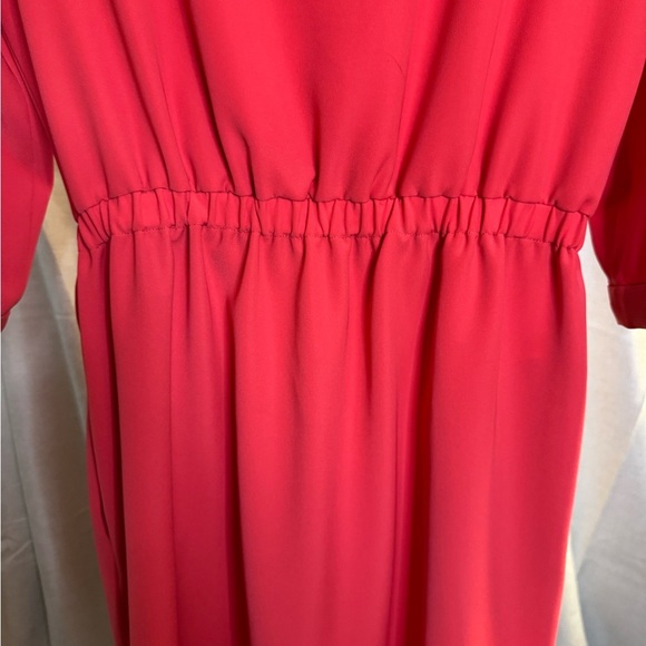 Bateau Neckline Knee-Length Emporio Armani Red Dress SZ 8 Italian 40 NWT - Picture 15 of 15